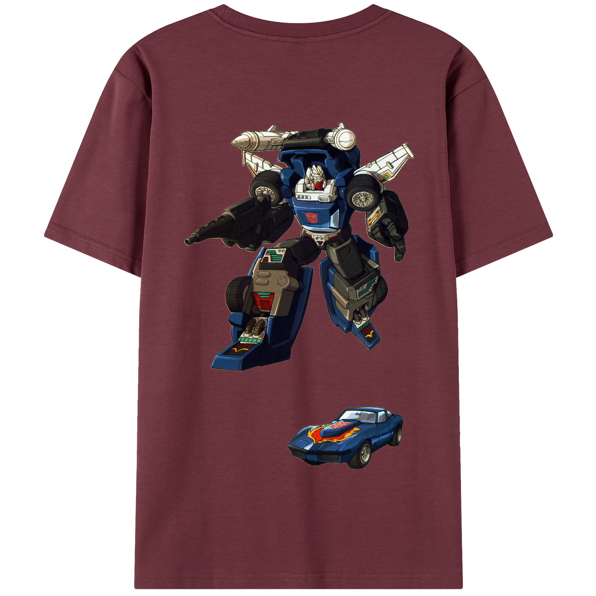 （画像用）  綿100％半袖Tシャツ（背面プリント）